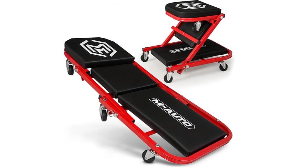 40 inch folding creeper seat