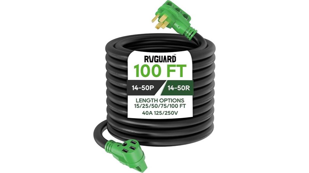 40a 100ft extension cord