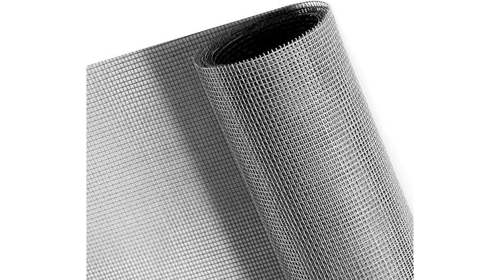 adjustable fiberglass window screen