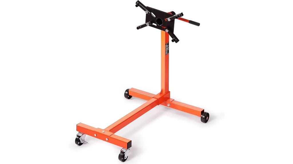 adjustable rotating engine stand