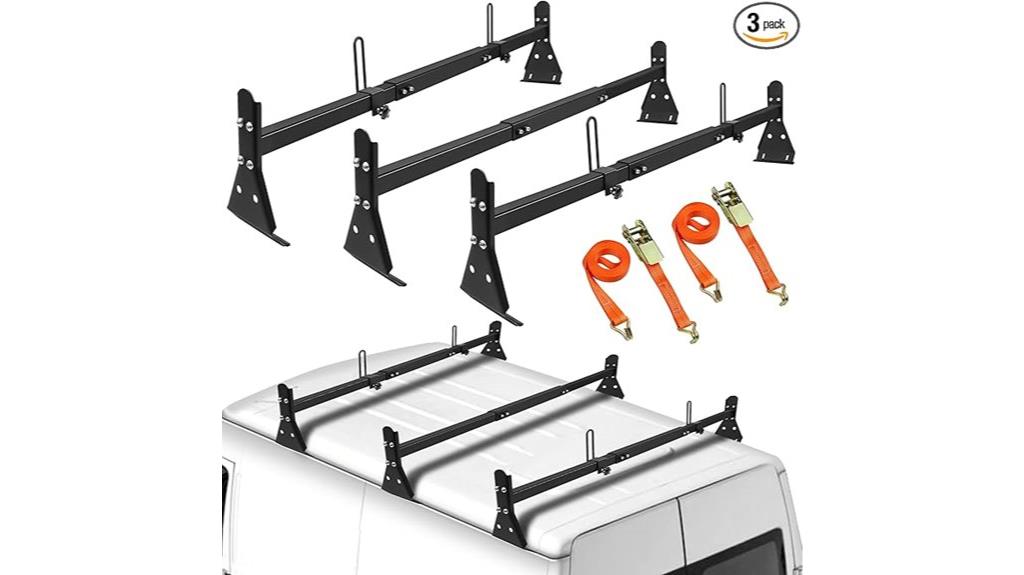 adjustable van roof rack