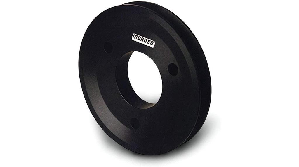 aluminum single groove pulley