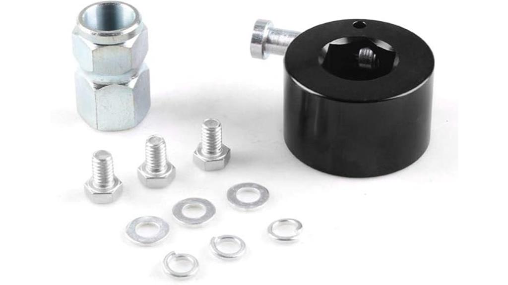 aluminum steering wheel adapter