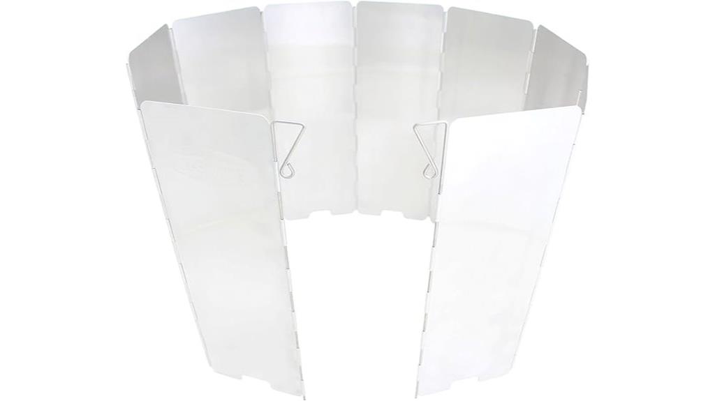 aluminum windscreen for stoves