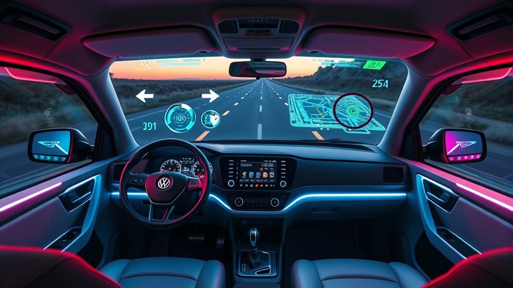 augmented reality vehicle displays