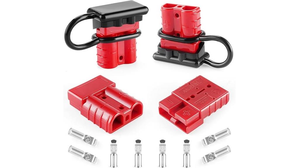 battery connector set four