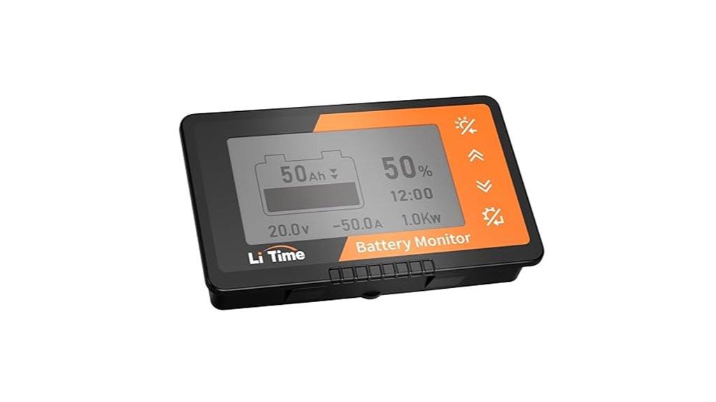 battery monitor with shunt