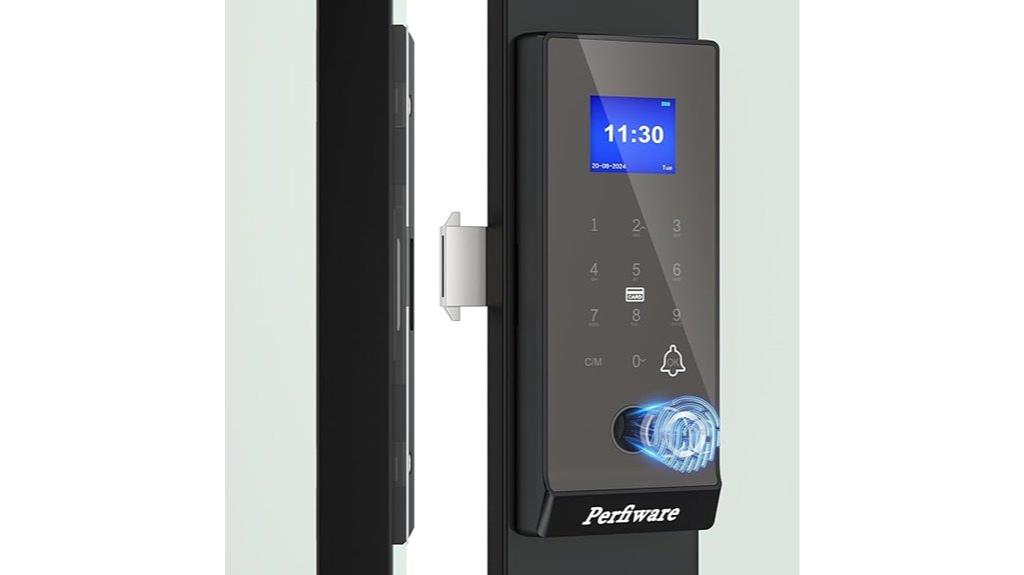 biometric remote sliding lock