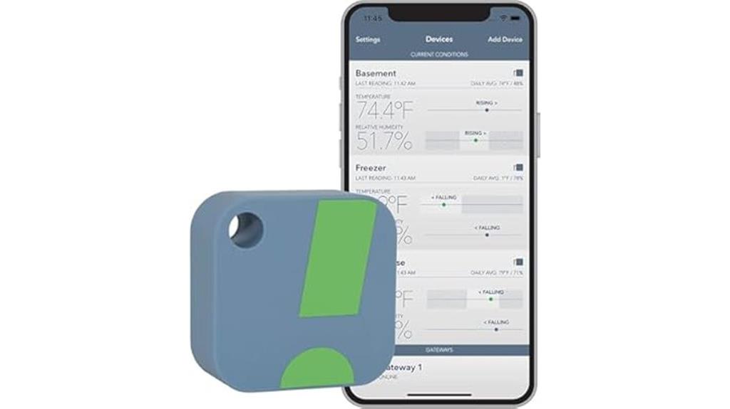 bluetooth sensor for temperature