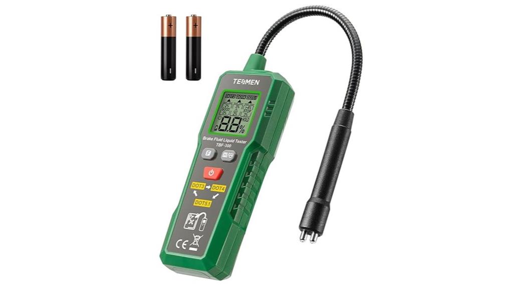 brake fluid tester with light
