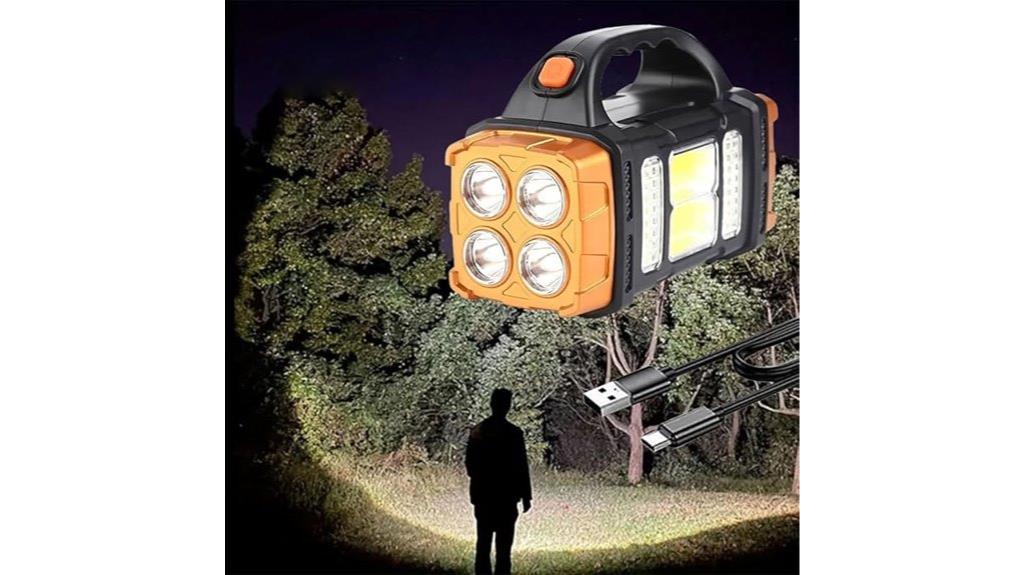 bright rechargeable waterproof lantern