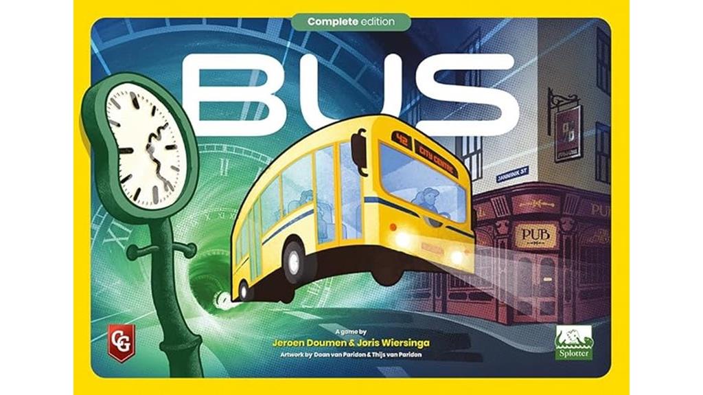bus themed family game