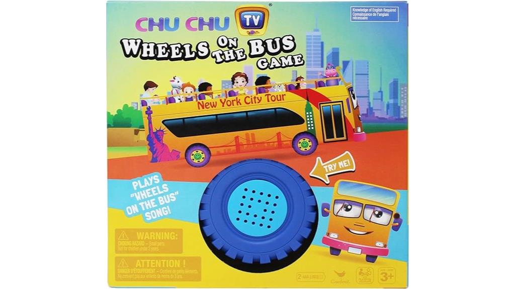 bus themed matching game