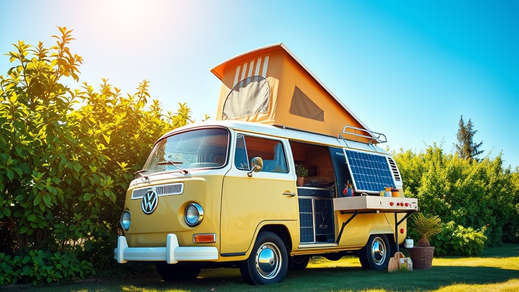 camper accessories pop tops solar