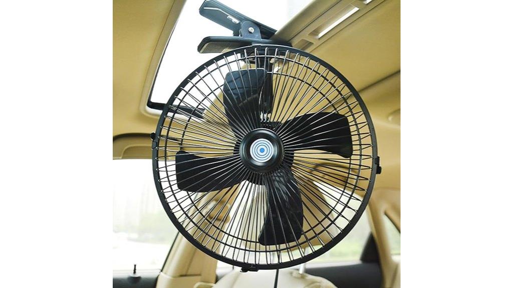 car 12v portable fan