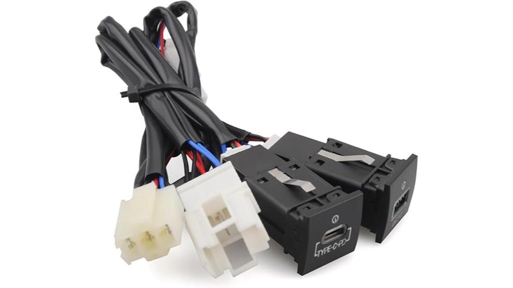 car compatible usb c charger