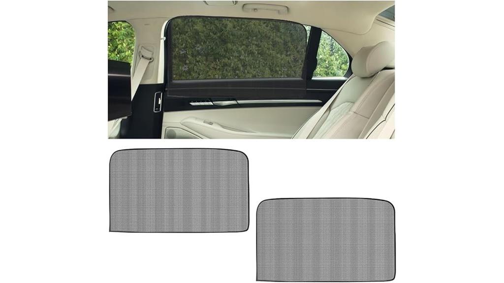 car sun shade set