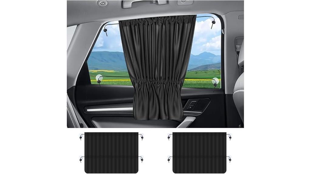 car sun shade set