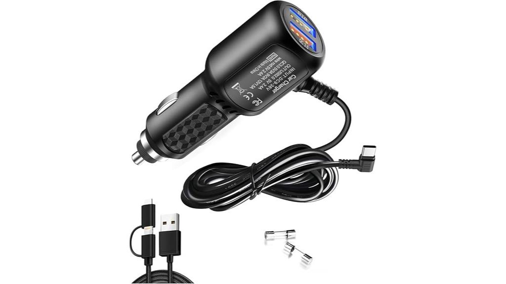 car usb c dash charger
