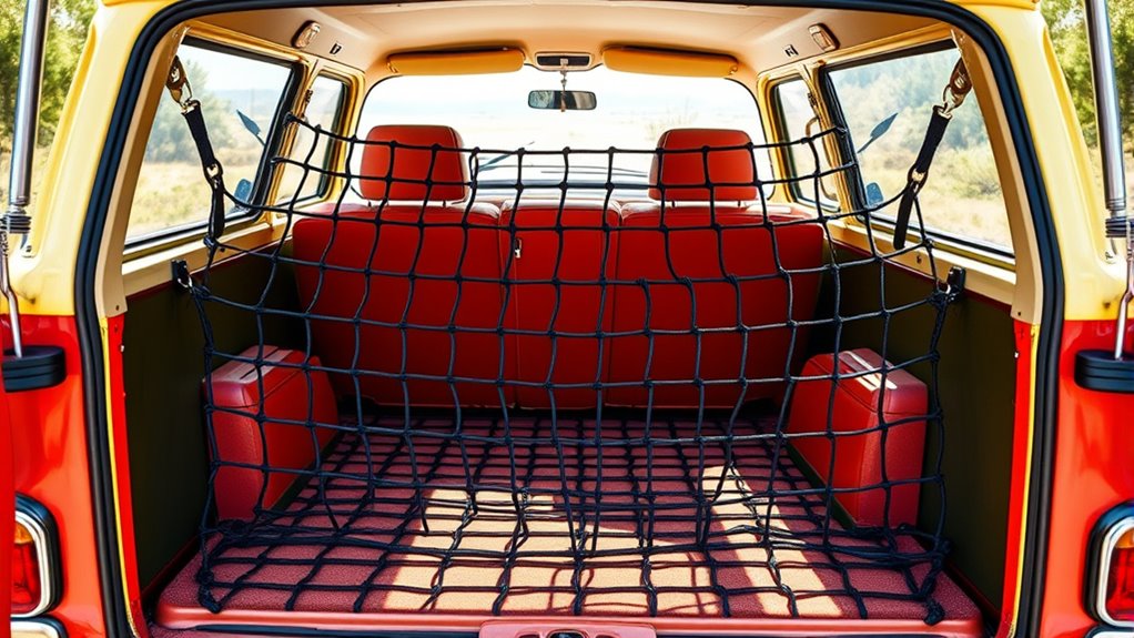 cargo net size durability fit
