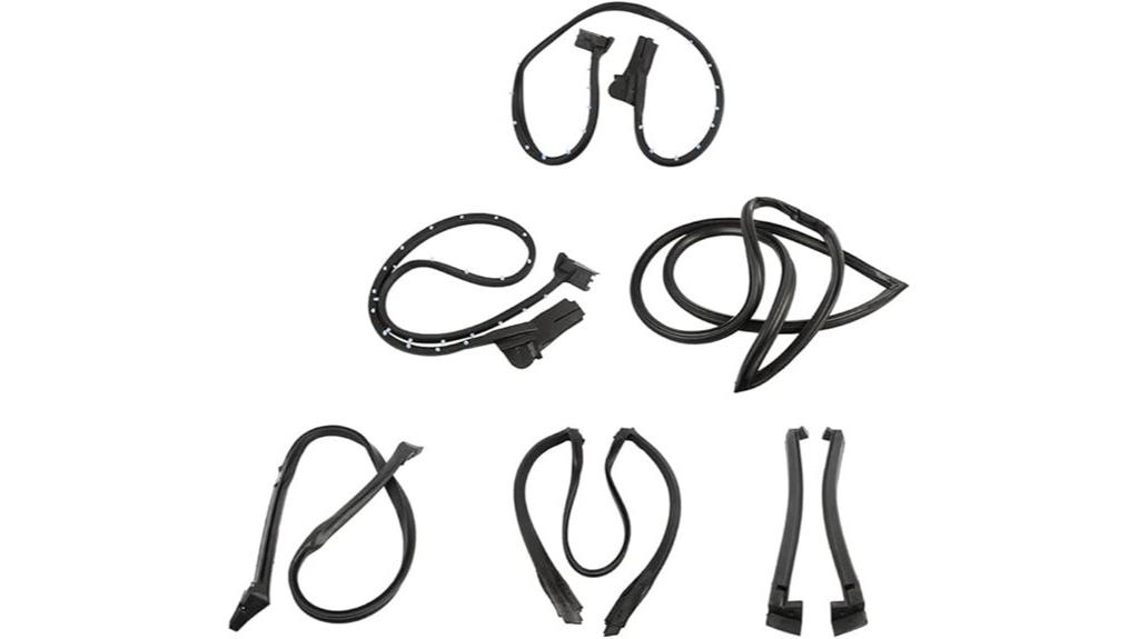 chevy corvette c4 weatherstrip