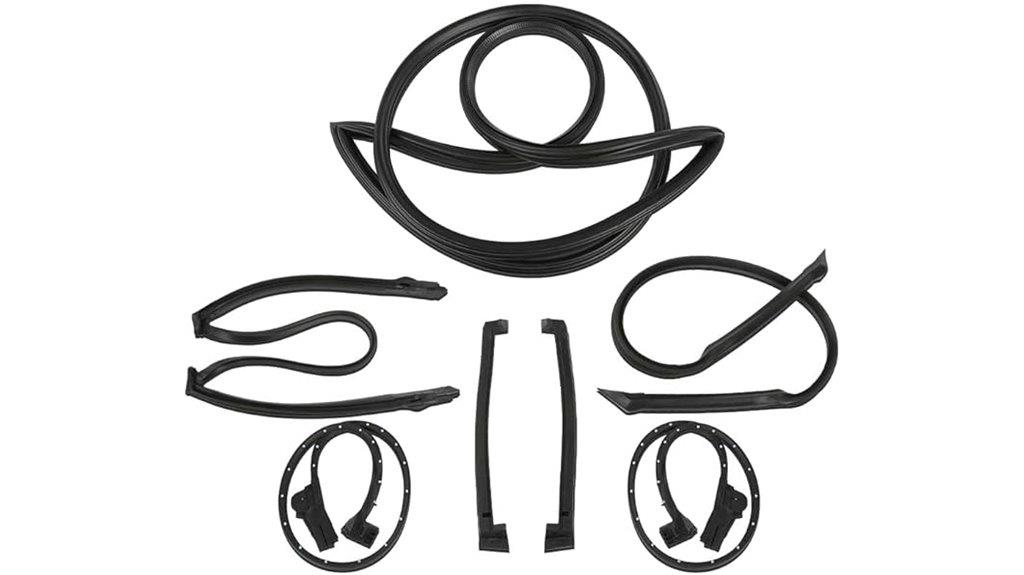 chevy corvette c4 weatherstrip