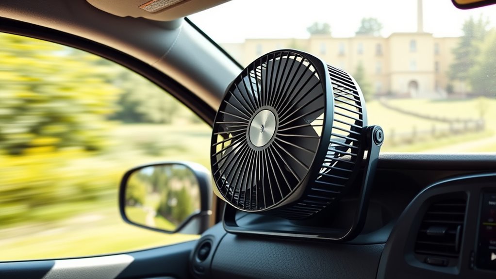 choosing portable van fan