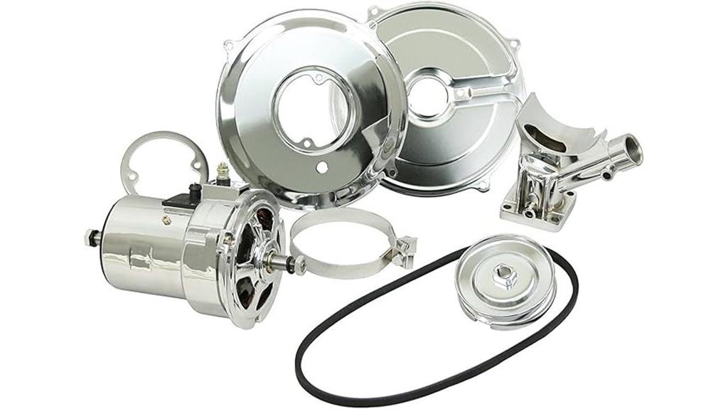 chrome alternator conversion kit