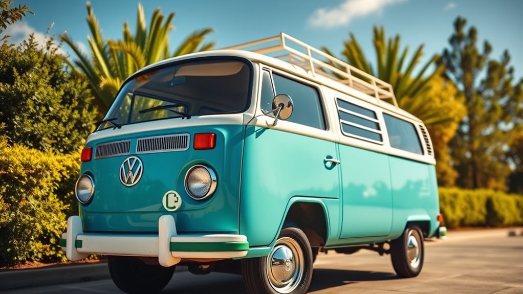 classic vw bus ev conversion