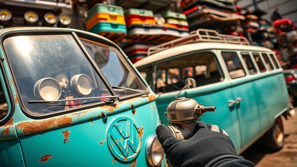 classic vw bus parts sourcing