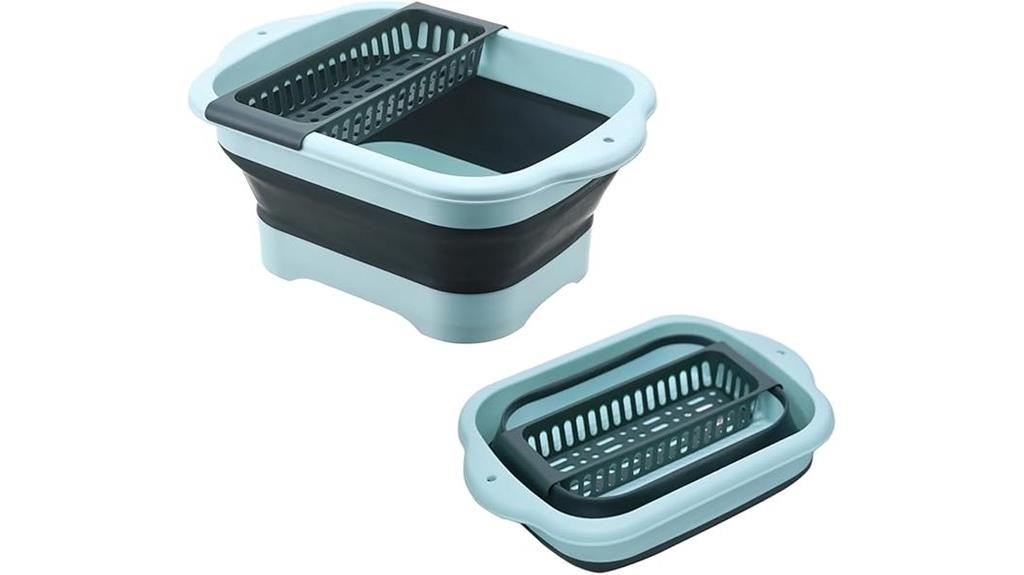 collapsible 11l dish basin