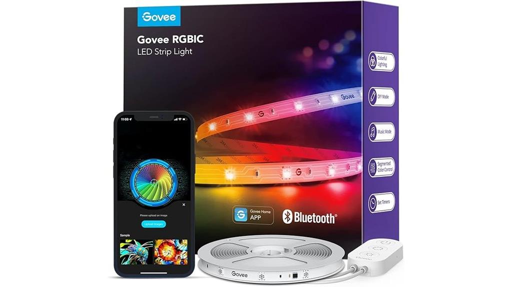 colorful app controlled lighting