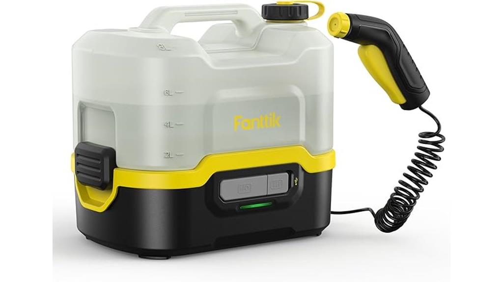 compact cordless spray system