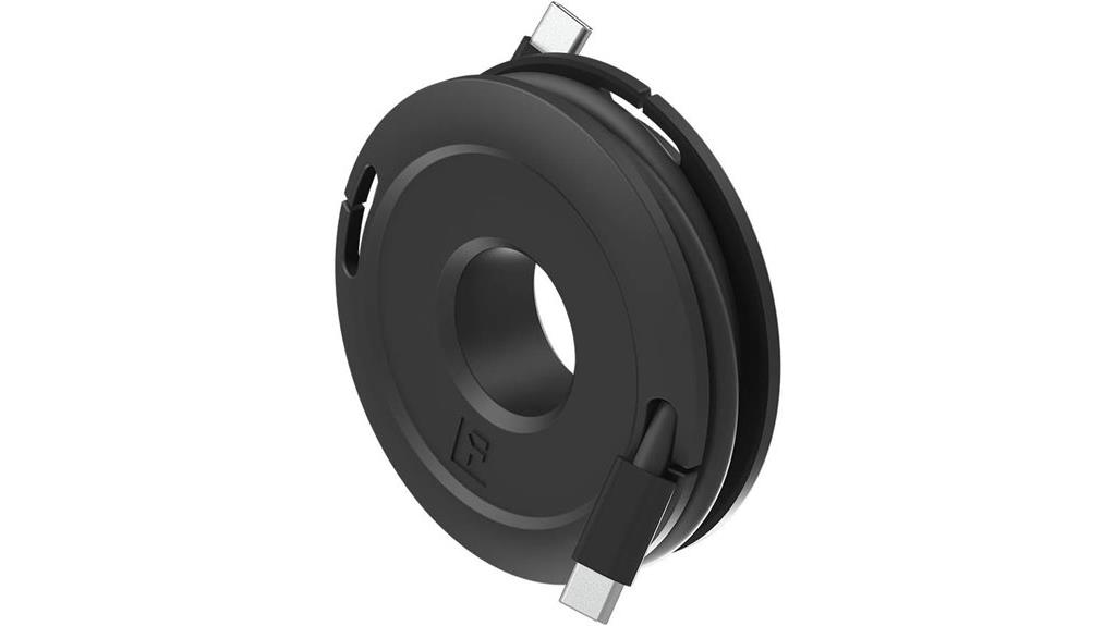 compact earphone cable organizer