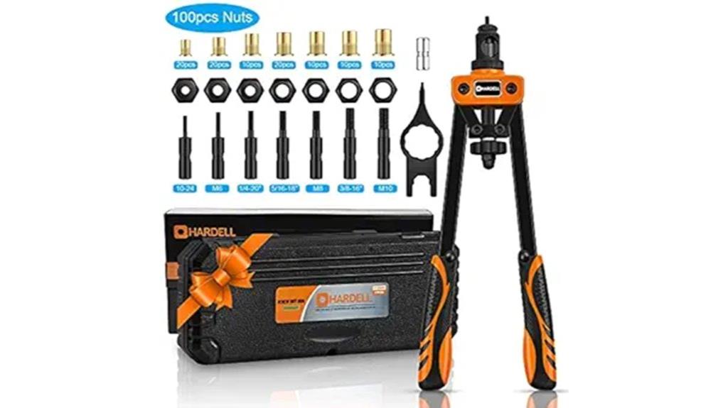 complete rivet nut kit