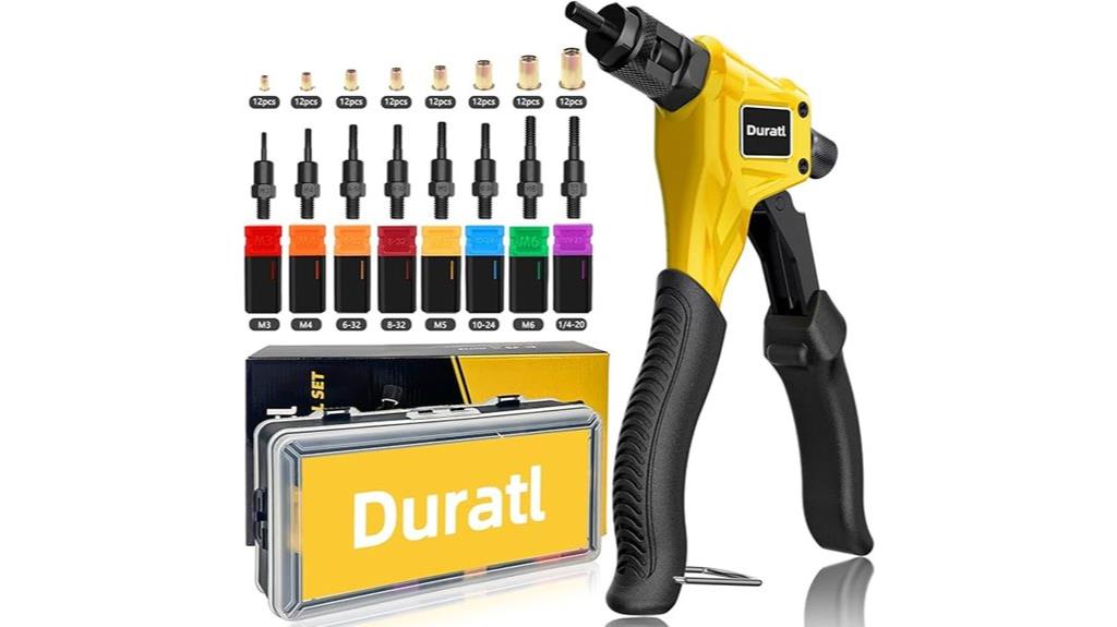 complete rivnut tool set