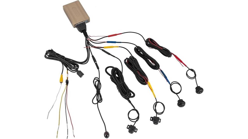 comprehensive 360 degree camera system