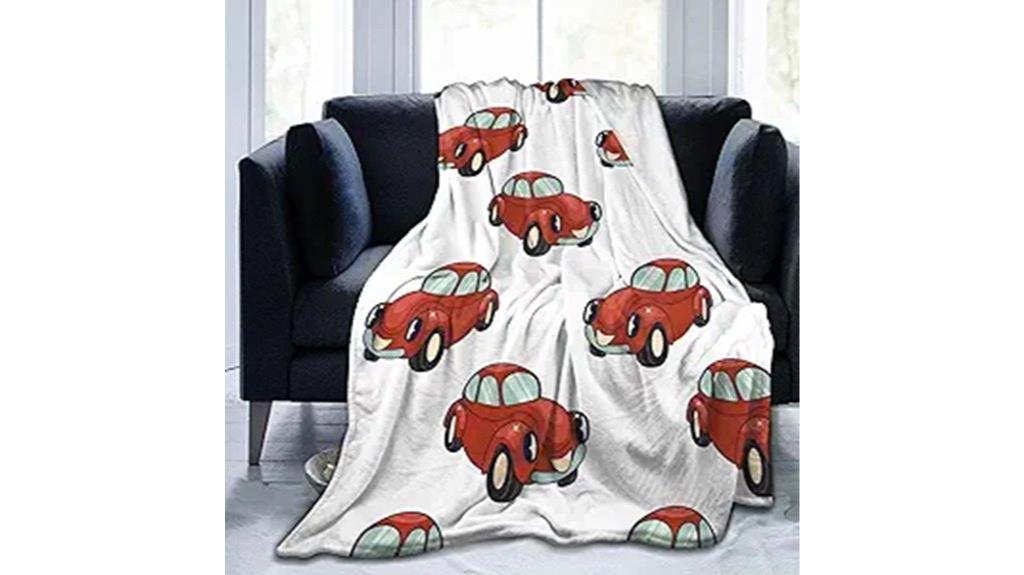 cozy vw beetle blanket