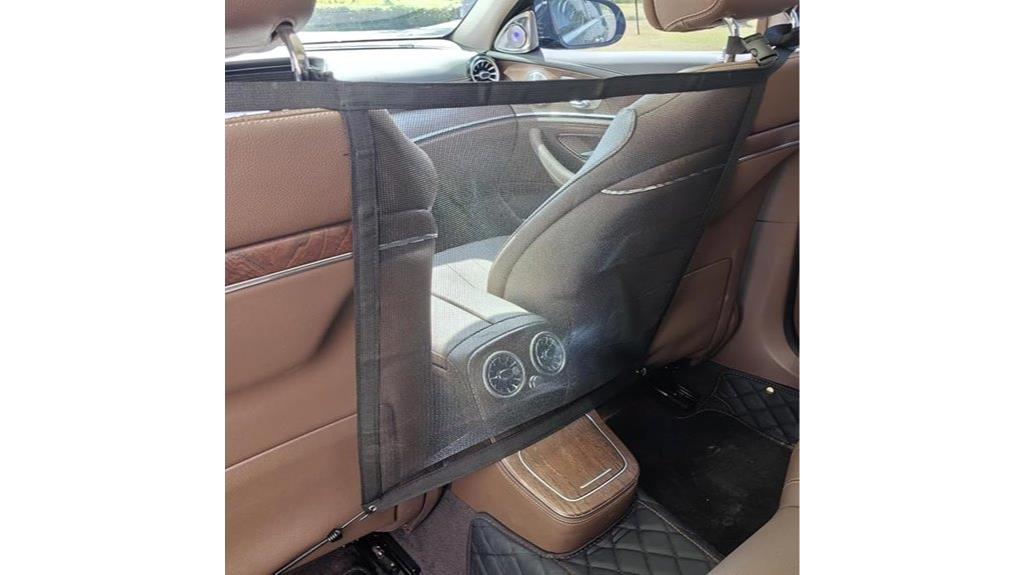 dog car seat barrier