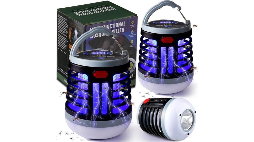 dual function rechargeable bug zapper