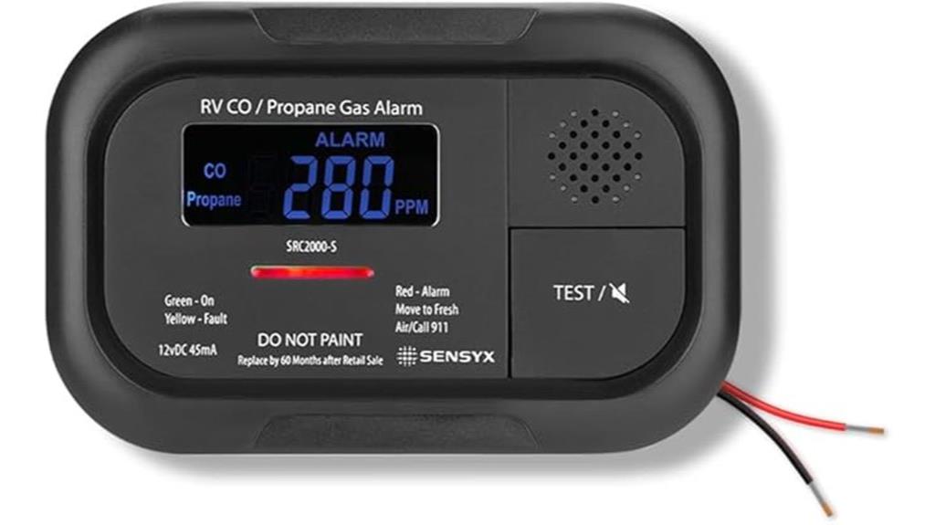 dual gas detection device