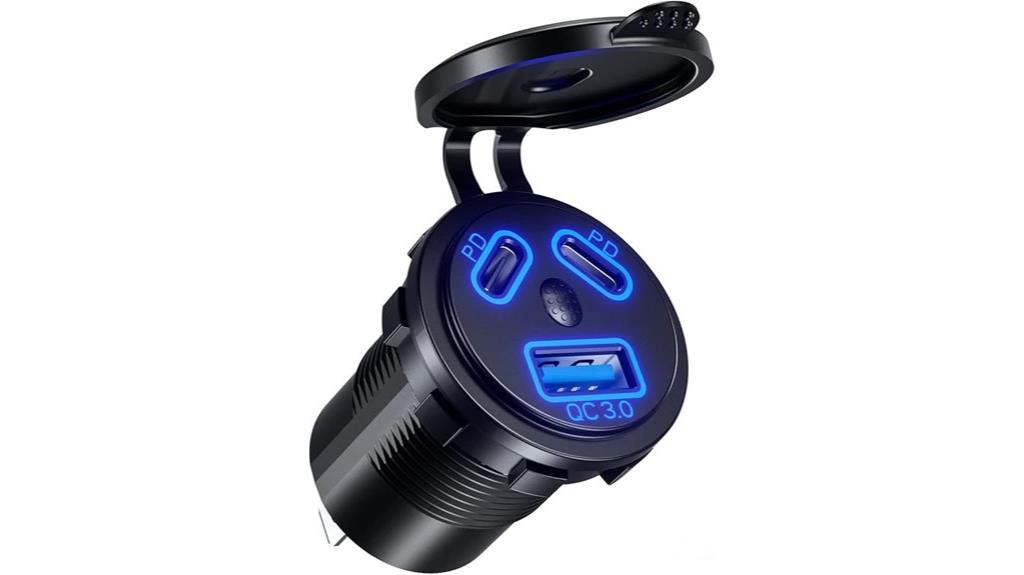 dual port fast charging