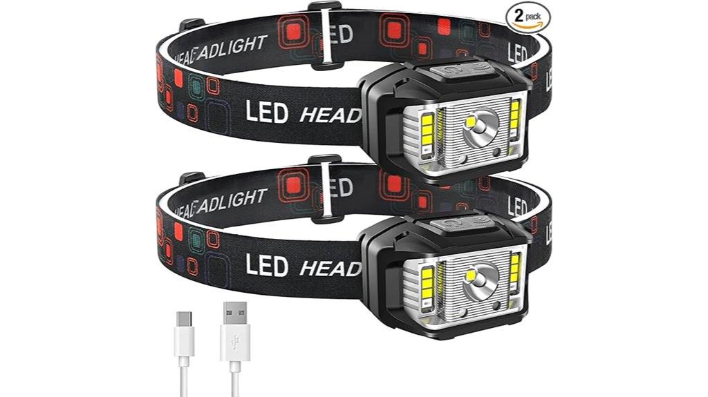 dual rechargeable headlamps