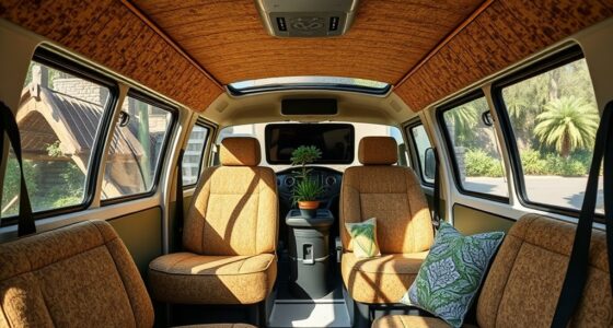 eco friendly materials in vw bus