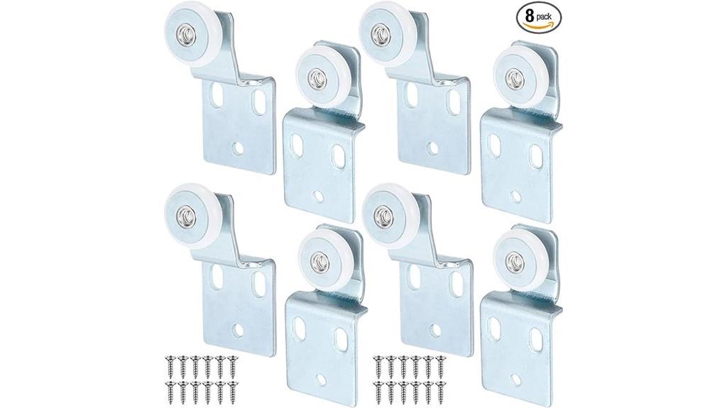 eight pack closet door rollers