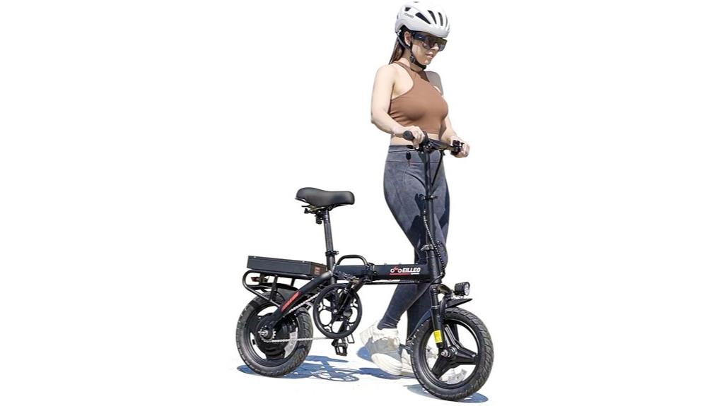 electric folding mountain bike