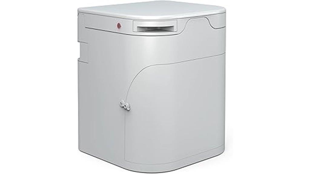 electric urine separating toilet