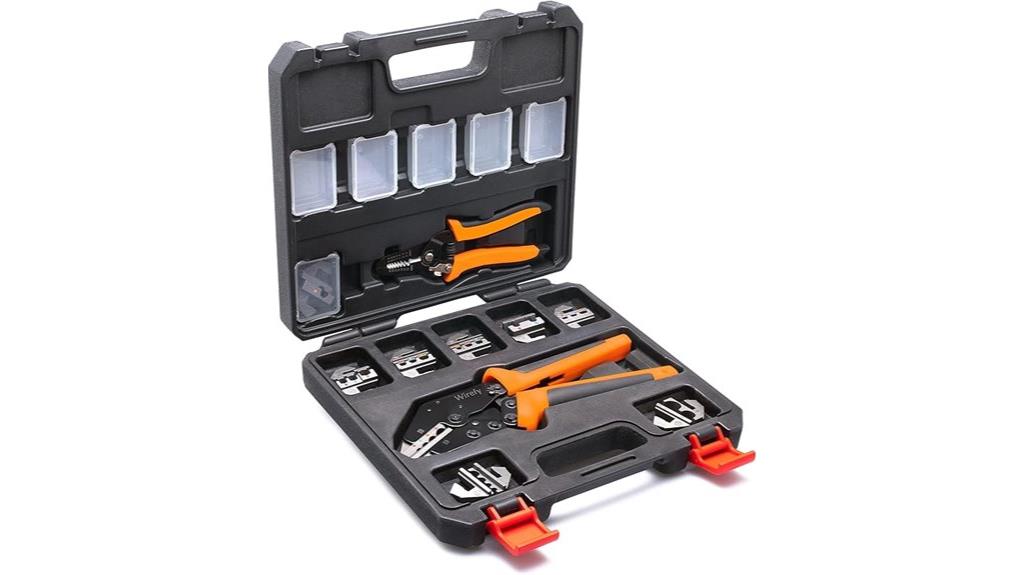 eleven piece crimping tool set