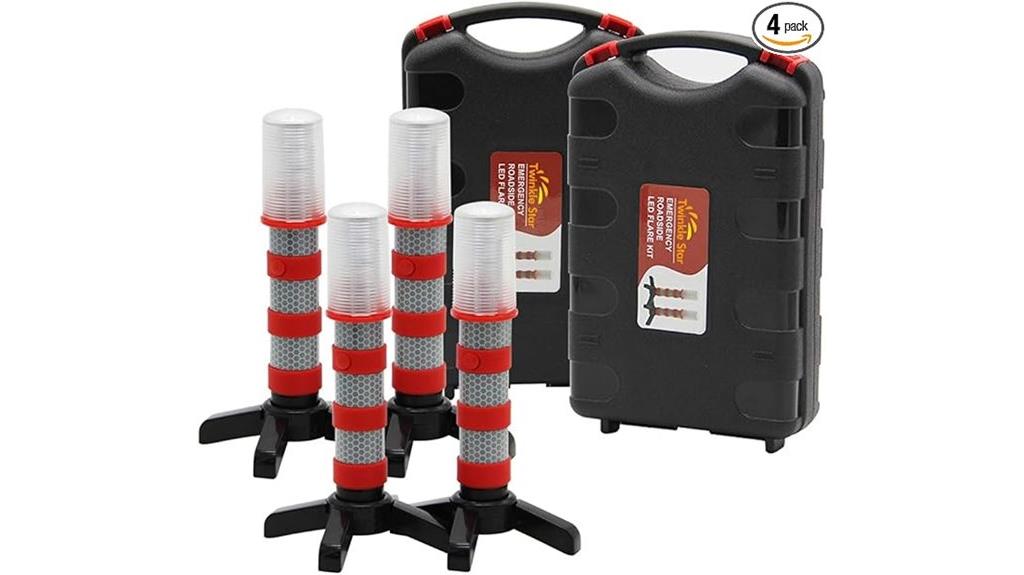 emergency roadside flare set