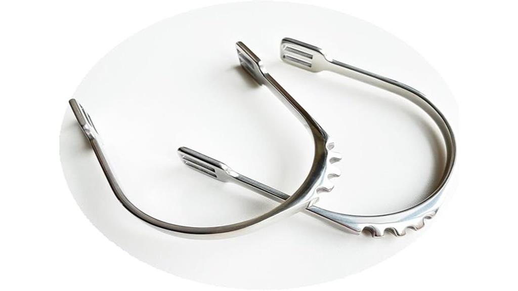 equestrian bumper spur pair